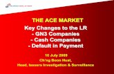 THE ACE MARKET Key Changes to the LR - GN3 Companies ...