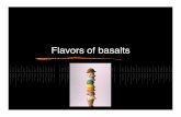Flavors of basalts - University of Washington