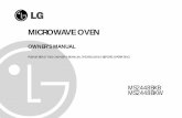 MICROWAVE OVEN - gscs-b2c.lge.com