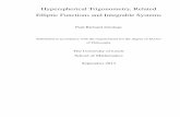 Hyperspherical Trigonometry, Related Elliptic Functions ...