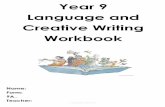 Year 9 Language and Creative Writing Workbook