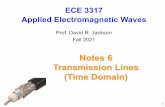 Notes 6 Transmission Lines (Time Domain)