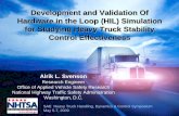 Development and Validation Of Hardware in the Loop (HIL ...