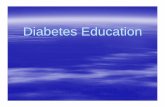Diabetes EducationDiabetes Education