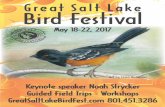 Great Salt Lake Bird Festival Program Activities