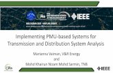 Implementing PMU-based Systems for Transmission and ...