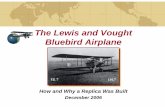 The Lewis and Vought Bluebird Airplane REV D