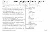 2009 Wisconsin 4-H Project Guide - Extension