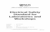 Electrical Safety Standard for Laboratories and Workshops