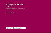 Time to think again - Social Market Foundation