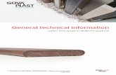 General technical information - Govaplast