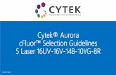 Cytek® Aurora cFluor Selection Guidelines 5 Laser 16UV-16V ...