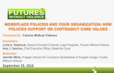 WORKPLACE POLICIES AND YOUR ORGANIZATION: HOW …