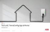 Terra AC: ChargerSync App & Webportal