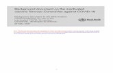 Background document on the inactivated vaccine Sinovac ...
