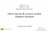 Filton Sports & Leisure Centre Options Analysis