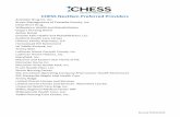 CHESS NextGen Preferred Providers