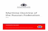 Maritime Doctrine of the Russian Federation
