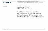 GAO-20-409, NUCLEAR WEAPONS: Action Needed to Address the ...
