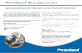 Permabond Structural Acrylics - Adhesives