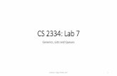 CS 2334: Lab 7
