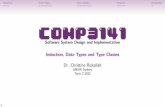 COMP3141 - Induction, Data Types and Type Classes