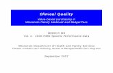Clinical Quality, Value-based purchasing in Wisconsin ...