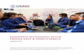 NONSTATE SCHOOLING IN THE MIDDLE EAST & NORTH AFRICA