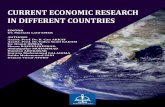 CURRENT ECONOMIC RESEARCH IN DIFFERENT COUNTRIES