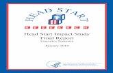 Head Start Impact Study Final Report