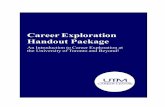 Career Exploration Handout Package