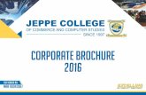 Corporate Brochure 2016 - Jeppe College