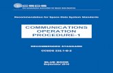 Communications Operation Procedure-1
