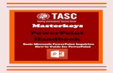 Masterkeys PowerPoint Handbook - csuohio.edu