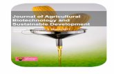 Journal of Agricultural Biotechnology and Sustainable ...