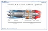 Section 5.4: Non-Ideal TurboJet Operation