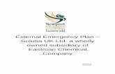 Eastman External Emergency Plan - Newport