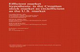 Efficient market - Financial Theory & Practice
