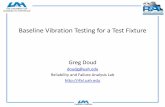 Baseline Vibration Testing for a Test Fixture