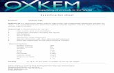 Specification sheet - Oxkem