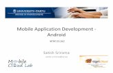 Mobile Application Development - Android