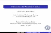 Introduction to Wavelets in Scilab Anuradha Amrutkar