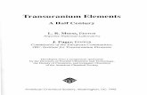Transuranium Elements - GBV