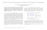 SLR Converter Design for Multi-Cell Battery Charging