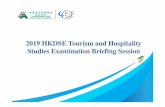 2019 HKDSE Tourism and Hospitality Studies Examination ...