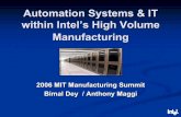 Automation Systems & IT within Intel s High Volume ...