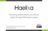 Promoting sustainability and product safety through DNA ...