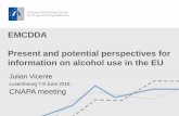 EMCDDA Present and potential perspectives for information ...