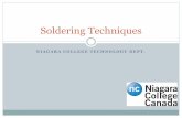 Soldering Techniques - tech.niagarac.on.ca