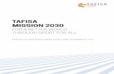 TAFISA MISSION 2030 - sportanddev.org